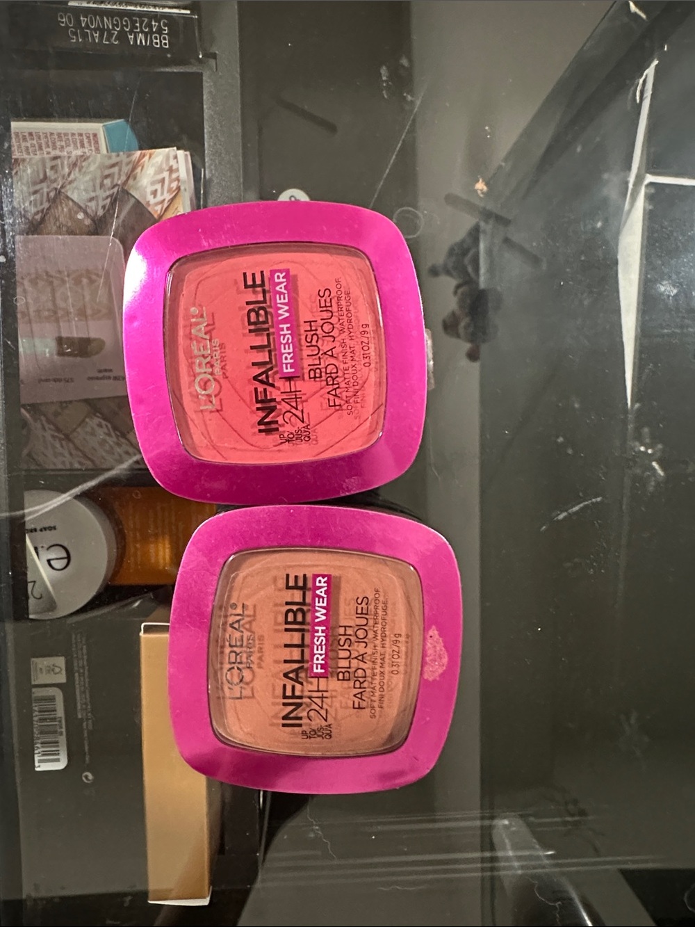 L'Oréal Infallible Fresh Wear Blush Duo — Pink & Peach Options